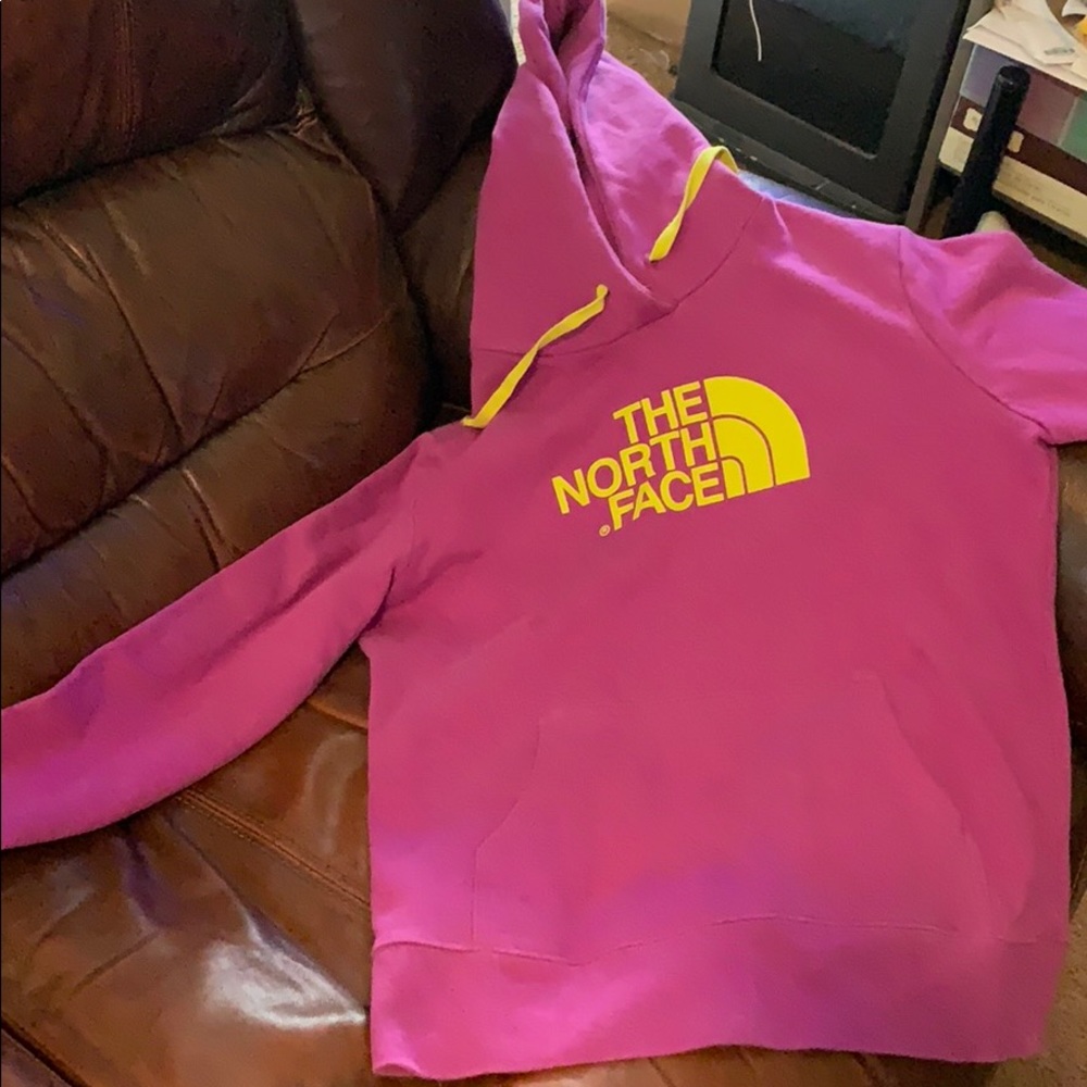 Purple North Face Sweatshirt